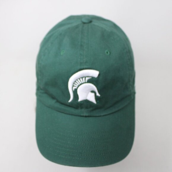 Nike Michigan State Heritage86 Hat Mens OSFM Green Dri-Fit Spartans Baseball Cap - Picture 3 of 13